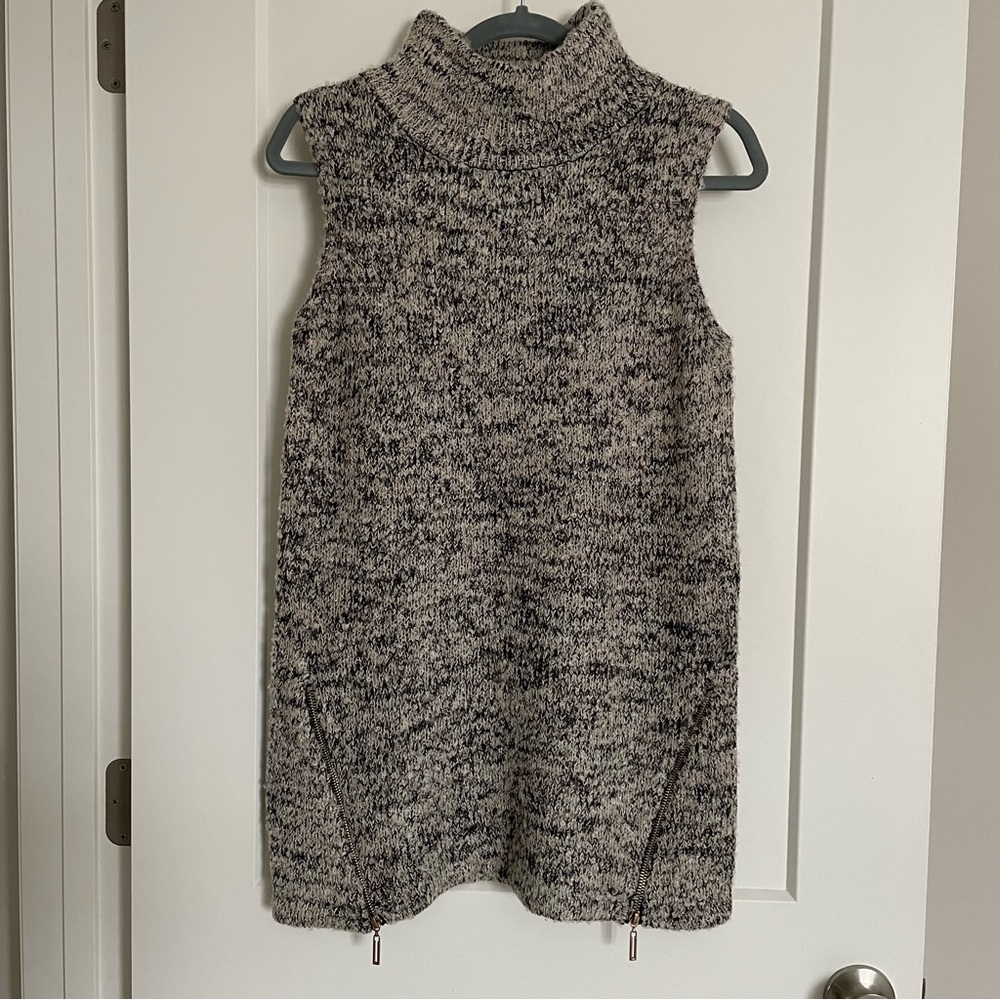 2/$14 Cliche Sleeveless Knit Turtleneck Tunic